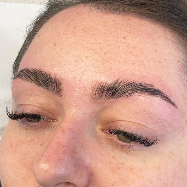 Brow lamination result — client 3, Jade Amer Beauty Deal Kent