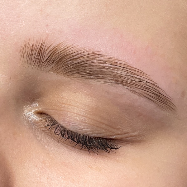 After brow lamination — client 2, Jade Amer Beauty Deal Kent