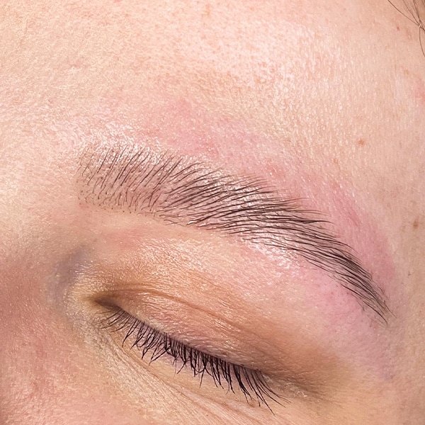After brow lamination — client 3, Jade Amer Beauty Deal Kent