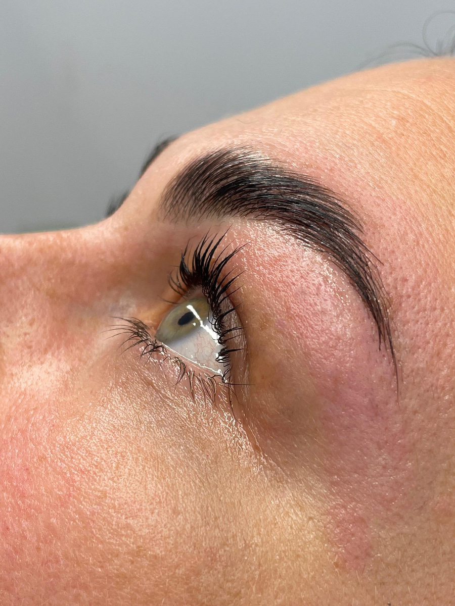 Eyelash lift result by Jade Amer Beauty, Deal, Kent